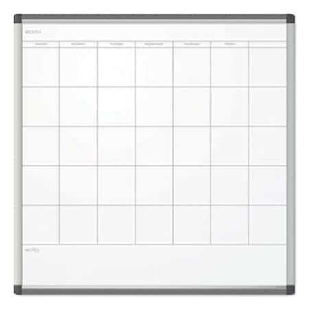 Paperperfect UBrands UBR 35 x 35 in. Pinit Magnetic Dry Erase Calendar Board White PA2659680